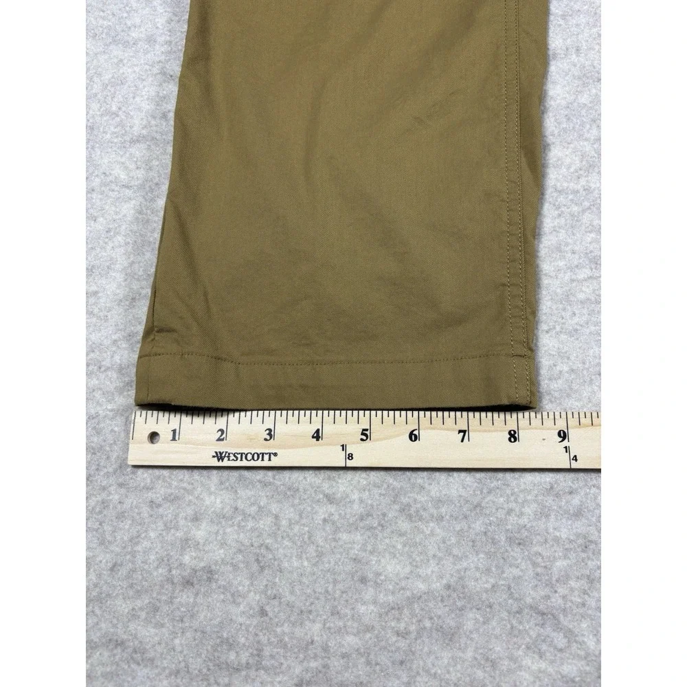 Orvis Tech Chino Pants Mens 36x32 Tan Water Repellent Stretch 5 Pocket